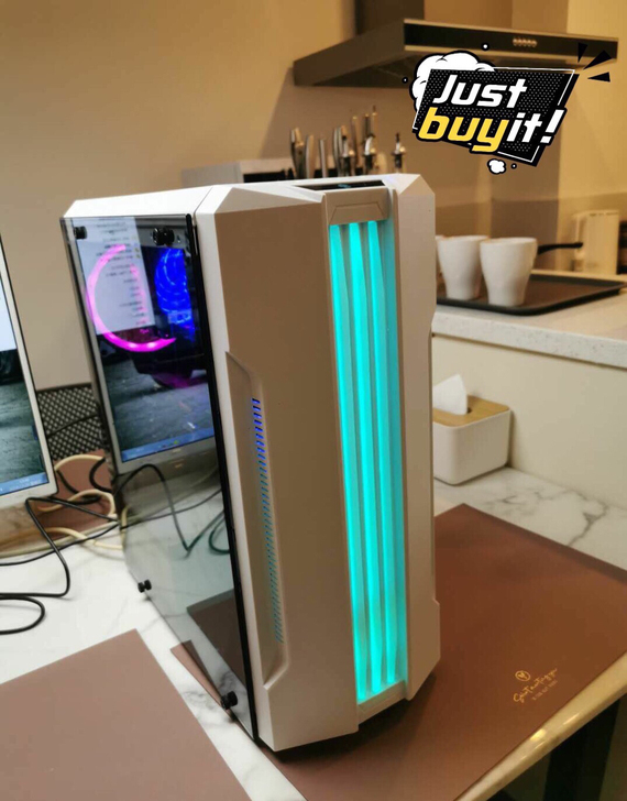 DIY台式电脑急出。台式电脑主机，鲁大师跑...