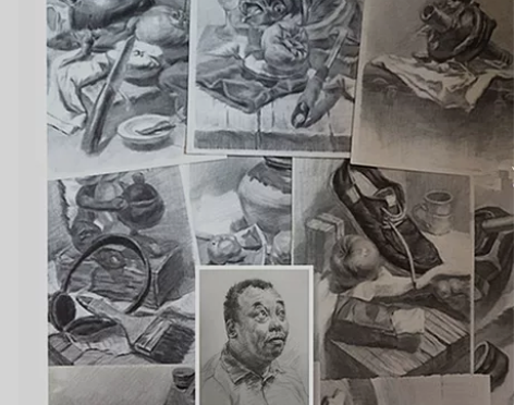素描人物代画素描头像现货四开八开彩铅宝宝照片