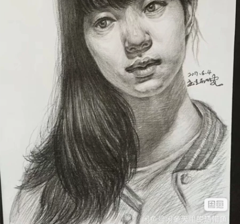 画像定制素描人像手绘人像人物肖像画写实头像...