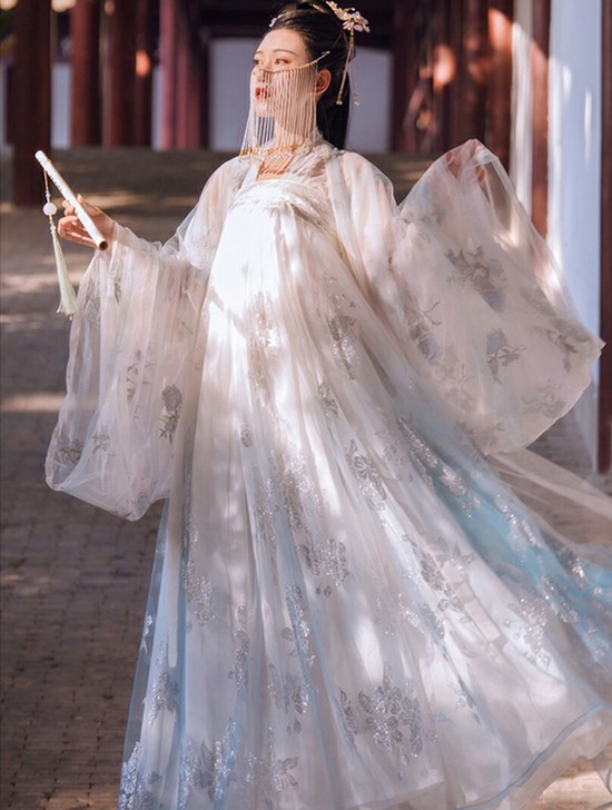 烟雨台 澜    全新夏季齐胸襦裙