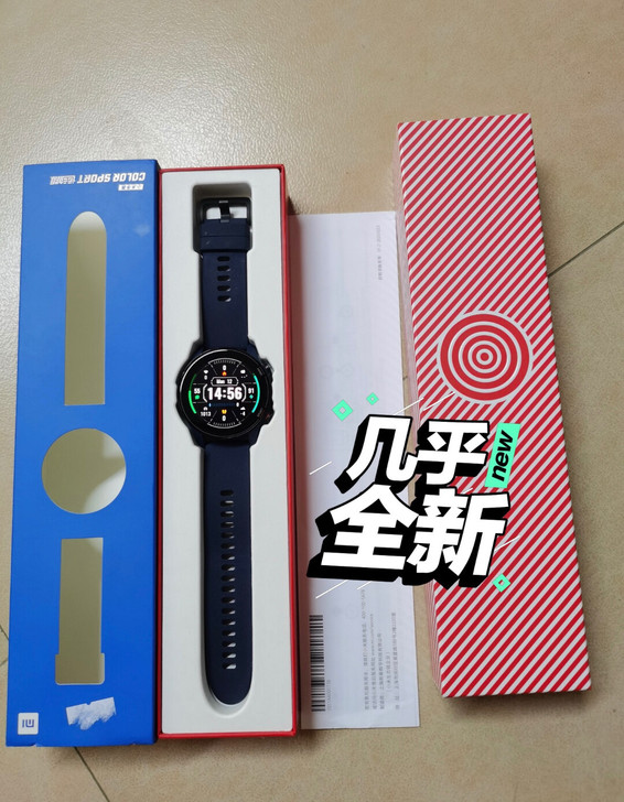 小米 手表Color运动版 深空蓝 血氧检...