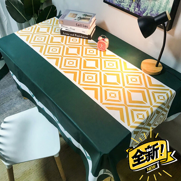 餐桌布防油防烫免洗ins学生垫桌子罩布长方...