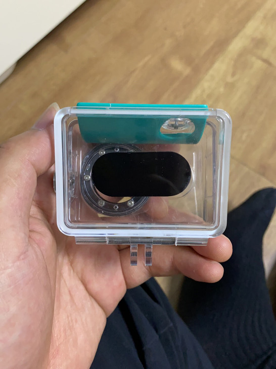 小蚁运动相机防水壳 没带出去过