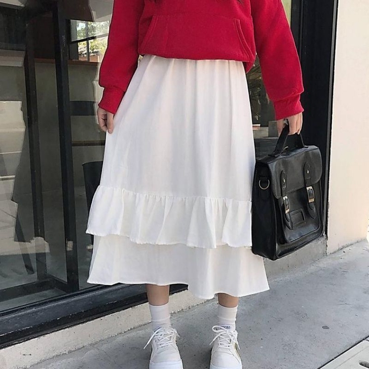 白裙子