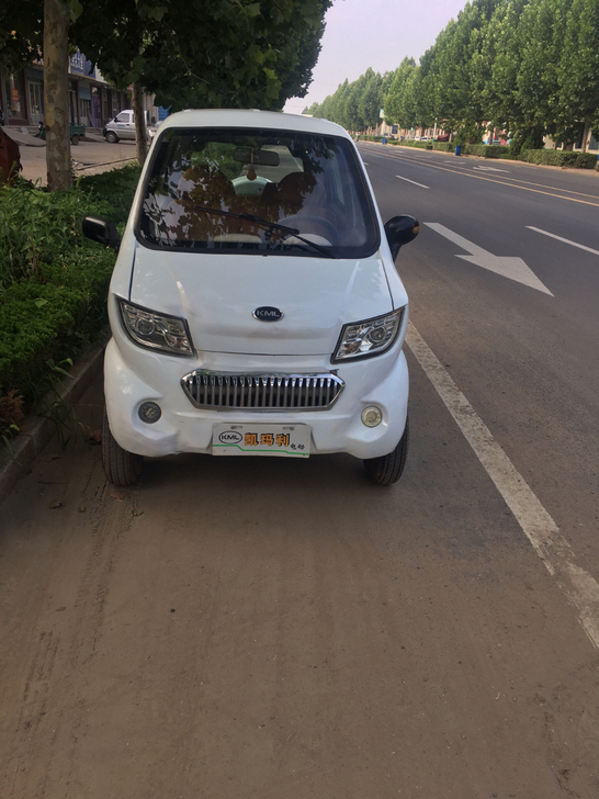 凯玛利电动四轮车，5块58的新天能电池，续...