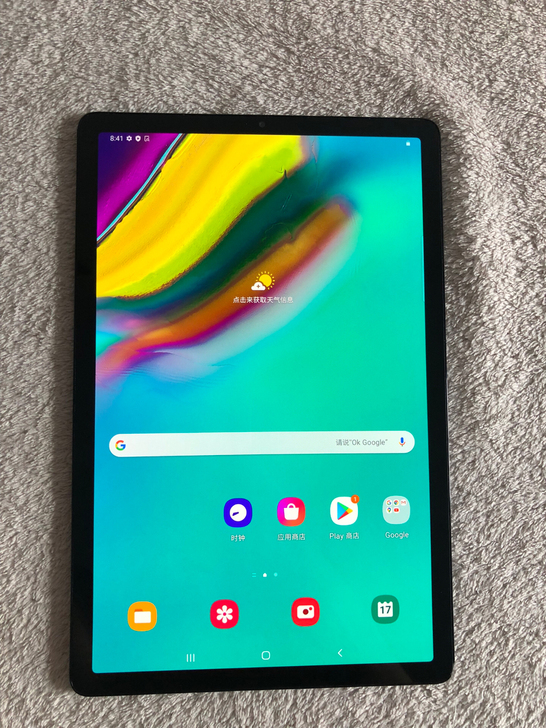 三星平板tabs5e 港版t720，6+1...