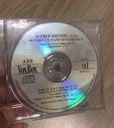 古典音乐CD 【贝多芬钢琴奏鸣曲vol.2...