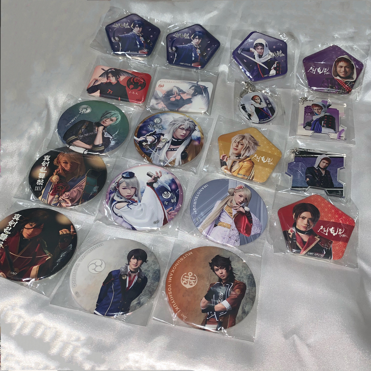 刀剑乱舞音乐剧 舞台剧 吧唧 五角 亚克力...