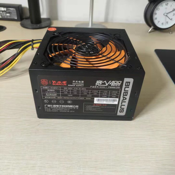 大水牛 额定300W电源 台式机电源 可带...