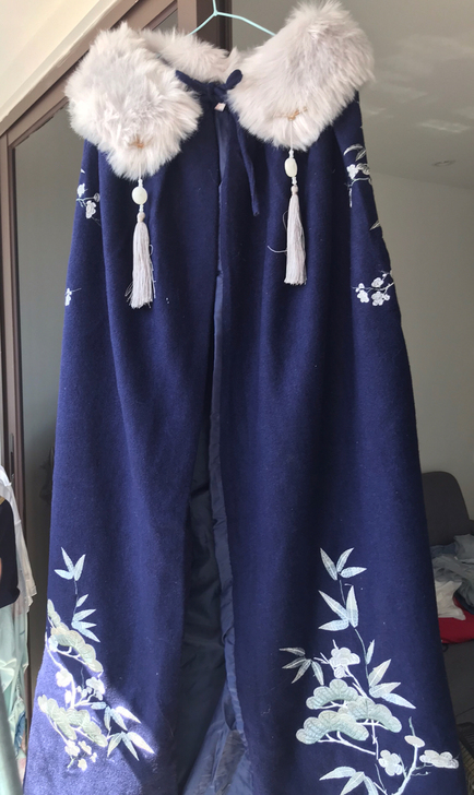 原相机拍摄 130厘米的 汉服袍子 全新 ...