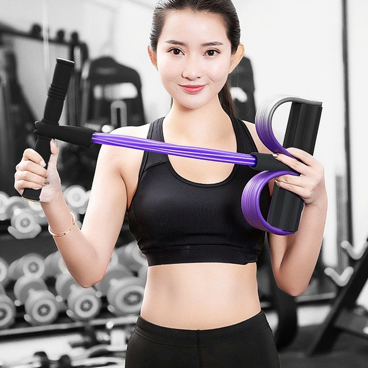 特价处理9.9包邮仰卧起坐辅助器脚蹬拉力器...