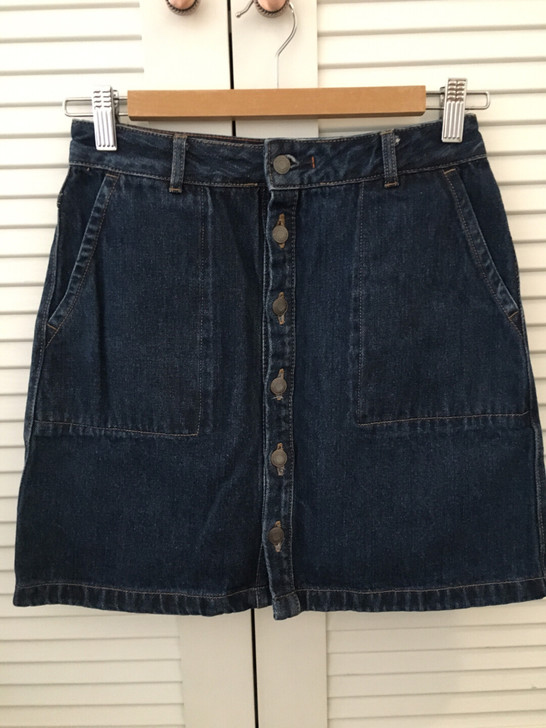 万年长青款，牛仔短裙，前后都是真的口袋，穿...