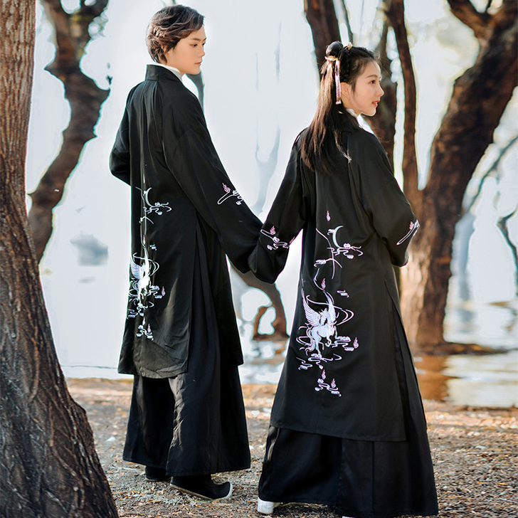 如梦霓裳汉服男装情侣装褙子襦裙乱世天马山海...