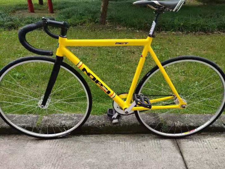 弯把死飞 固齿小黄车