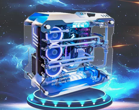 捷先科技 DIY电脑吃鸡游戏组装机台式办公...