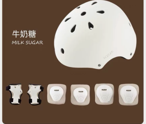 Kazam儿童头盔平衡车护具滑板车轮滑自行车护膝2岁宝宝安全...