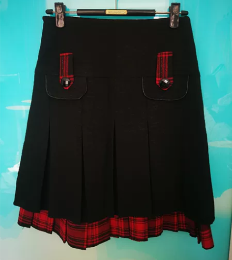 基本全新半身裙格子裙JK裙子日系学生校服群...