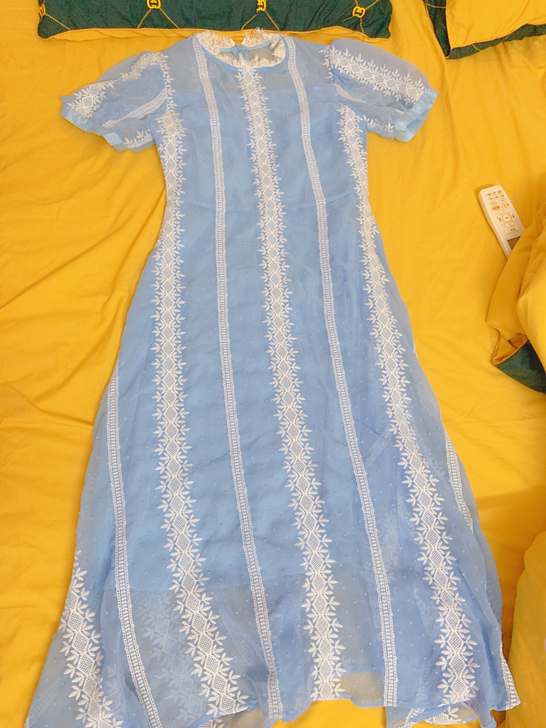 重工刺绣连衣裙,逃跑公主系列,穿上就跟童话...