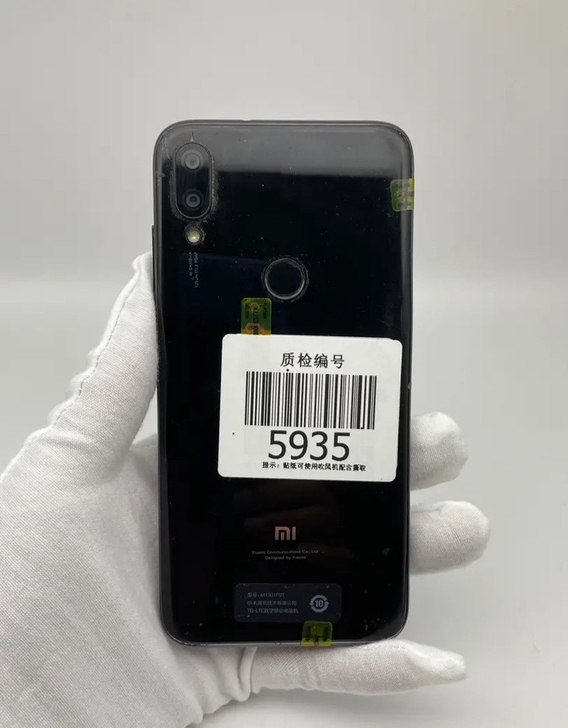 小米play黑色6+128正常使用