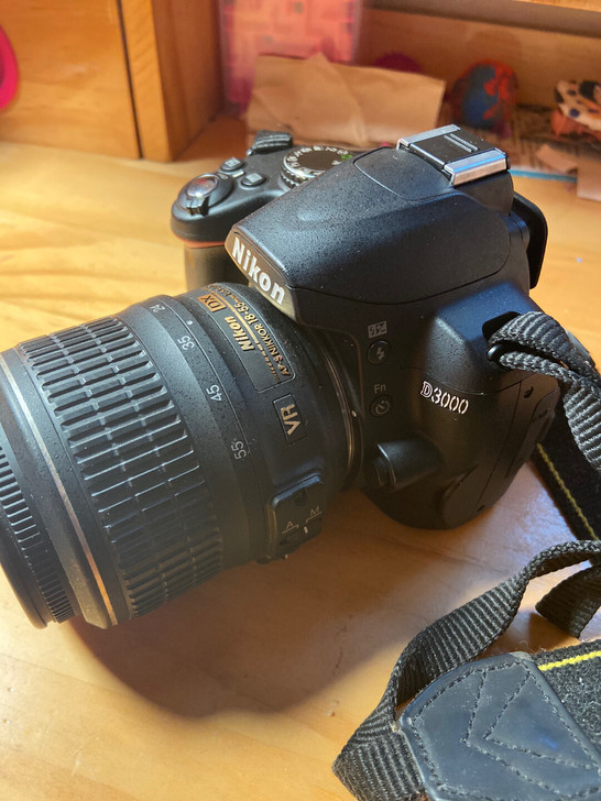 绝版尼康d3000单反，ccd传感器，18...
