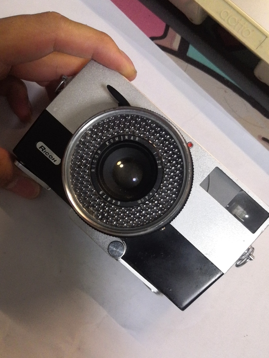 理光RICOH 35V胶片相机，快门，过片...
