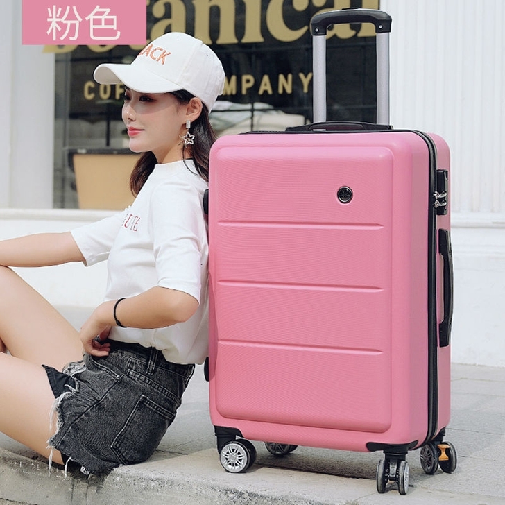 拉杆箱女万向轮学生轻便行李箱ins小清新密...