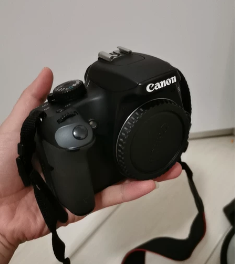 佳能1000D 镜头我自己单买的 9.99...