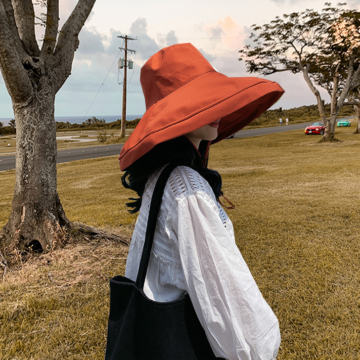戴发 帽子