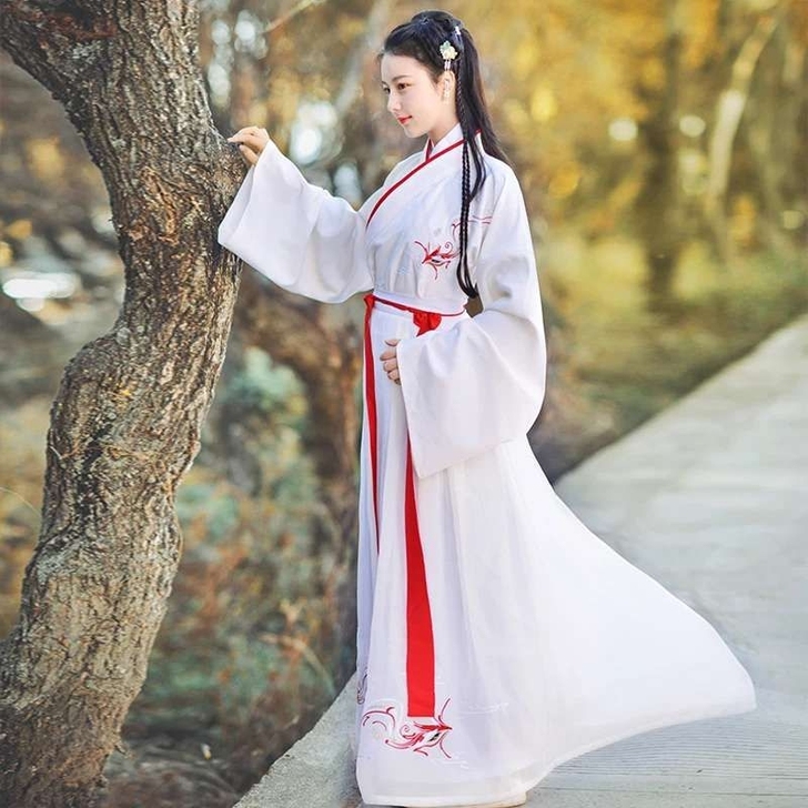 全新如梦霓裳汉服女装交领襦裙[万象灵兮]日...