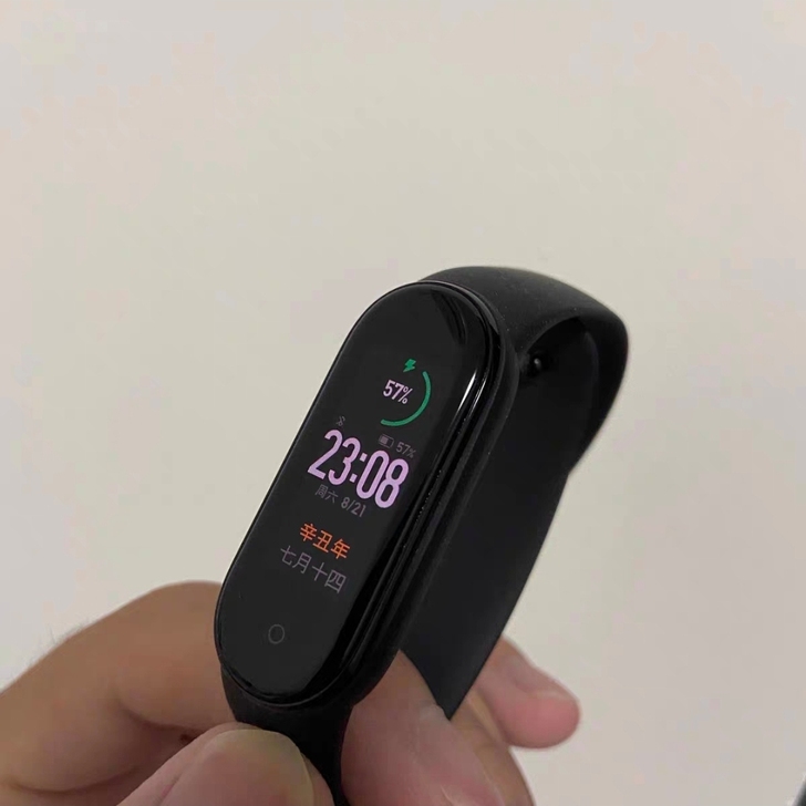 剩下这么一个,速度速度小米手环5智能心率监...
