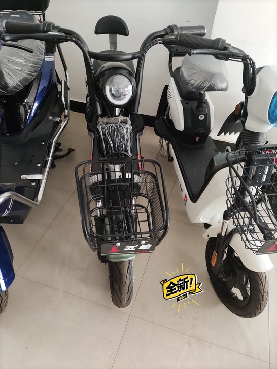 五羊电动车，简易款白色，国标车，48V20...