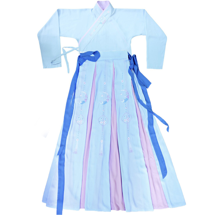 如梦霓裳汉服女装交领襦裙半臂[相见欢]