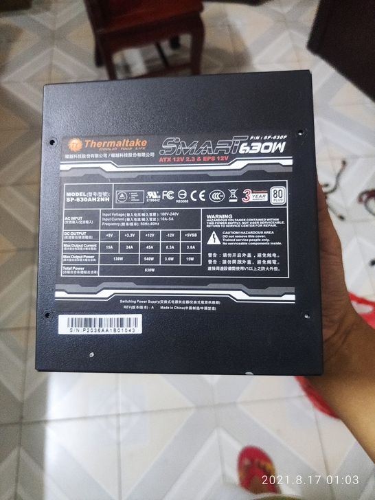 TT SMART630M 80PLUS 全...