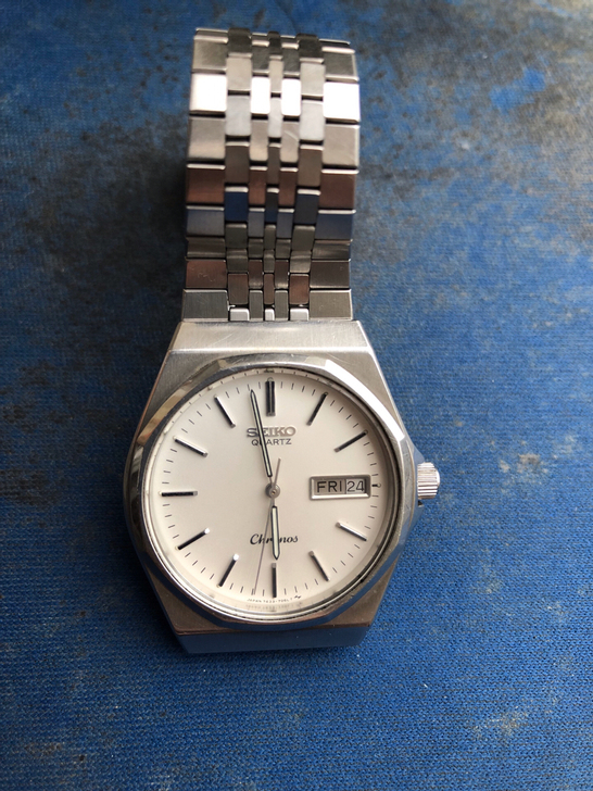 精工chronos石英表