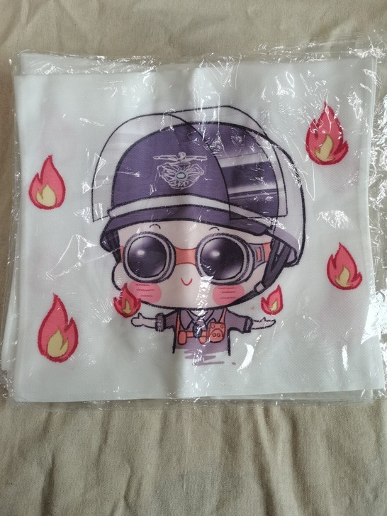 彩虹六号同人热切精皮Q版帆布袋全新