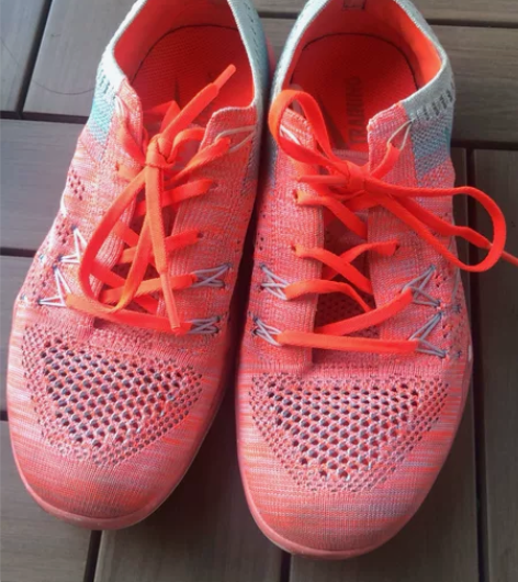 Nike正品包邮闲置橙色耐克透气孔夏天运动...