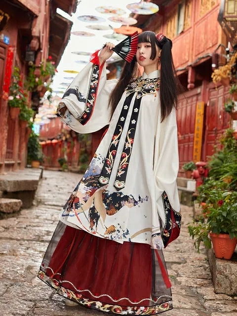 正【十三余 小豆蔻儿】[山鬼] 立领长衫一...