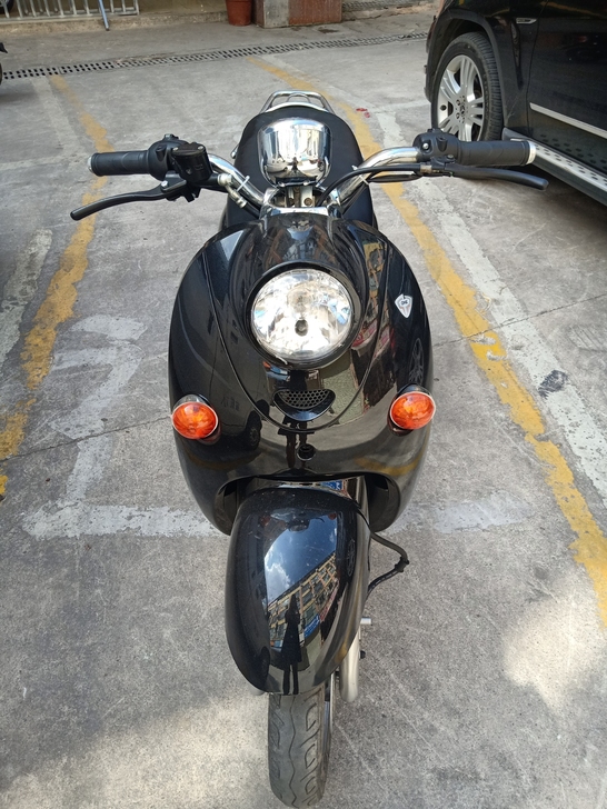 五羊电动车，二手龟车，亮黑色，证件齐全