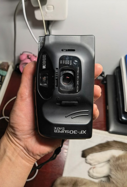 全套有包装有说明理光胶片相机，镜头通透，型...