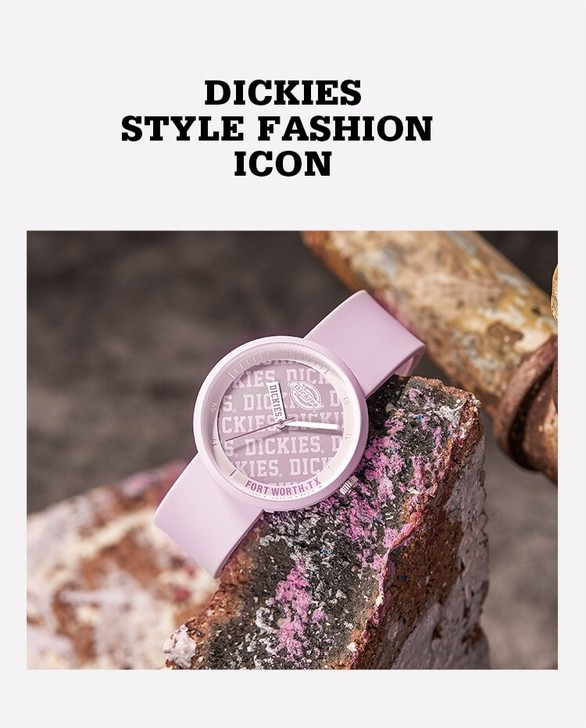 Dickies帝客旗舰店潮流硅胶手表女石英...