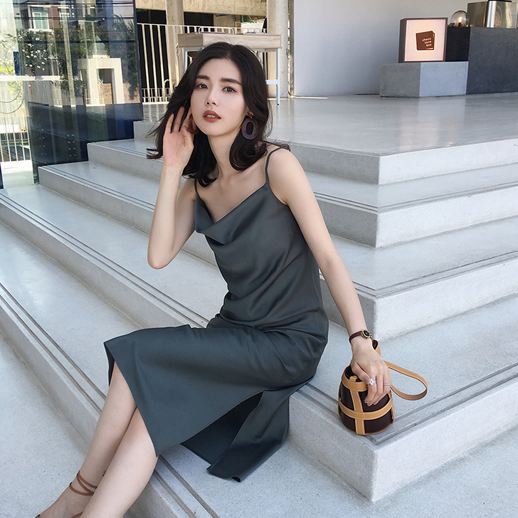 MALI2018新款荡荡领外穿复古chic...