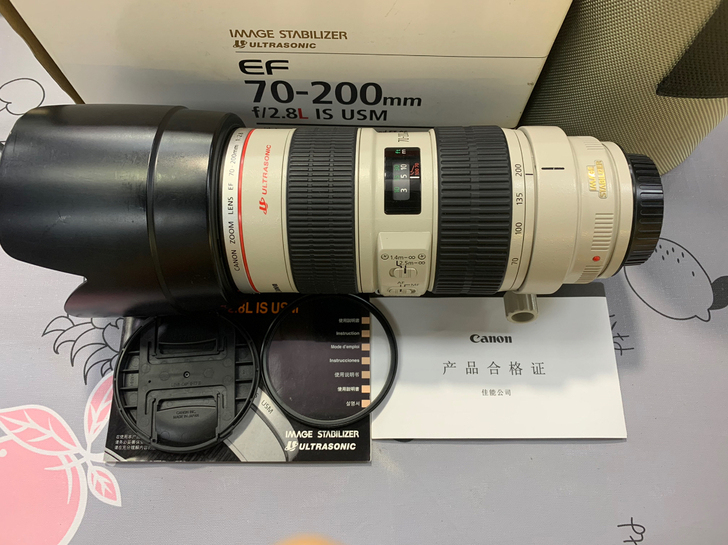 canon佳能70-200f2.8is防抖...