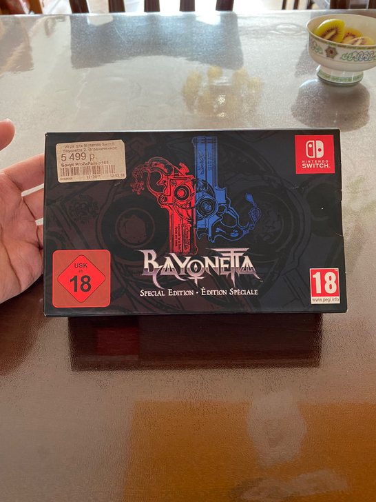 ns swtich 欧版 猎天使魔女 限定版