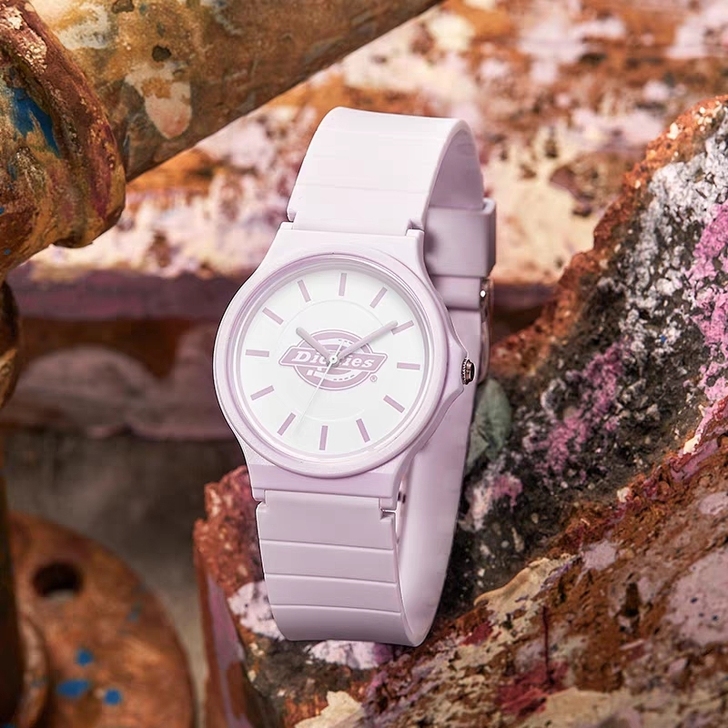 全新 Dickies手表女夏季小众时尚硅胶...