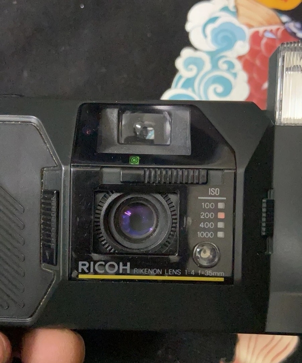 理光XF-30D 胶卷傻瓜机 镜头干净...