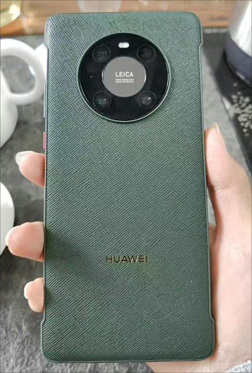 华为mate40原装手机壳皮革mate40...