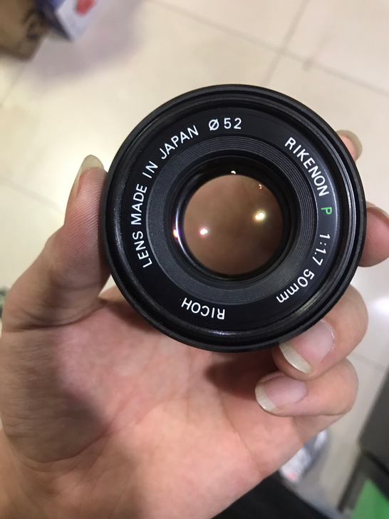 理光 RICOH 50 1.7 手动镜头