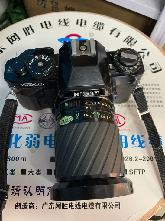 理光kr10胶片机28-105镜头，可拆卸...