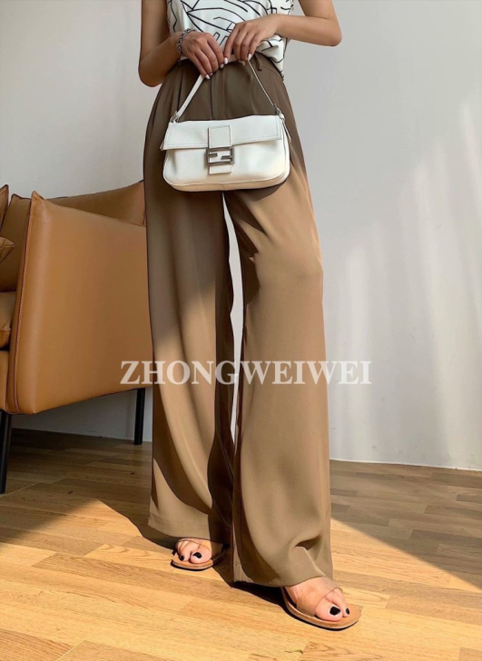 钟薇薇 zhongweiwei 冰丝裤