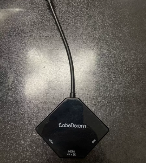 出闲置扩展坞，Mini DP转HDMI/V...